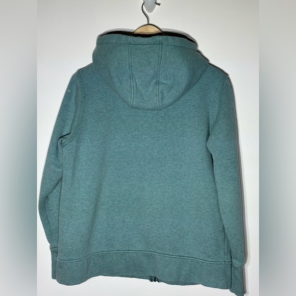 Carhartt Muted Green Teal FULL ZIP Hoodie – Women’s XL (16–18) - Picture 2 of 13